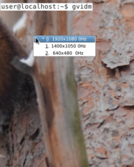 quickly and easily change video resolutions in X