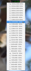 quickly and easily change video resolutions in X