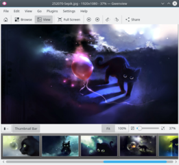 Debian 10 / KDE Plasma 5.8.7