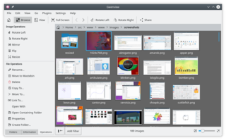 image viewer by KDE