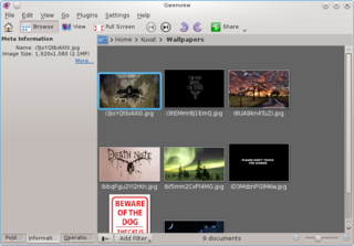 image viewer by KDE