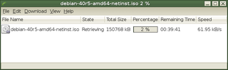 GNOME front-end for wget
