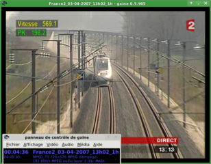 the xine video player, GTK+/Gnome