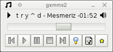 XMMS2 client for the GNOME desktop