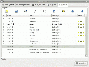 XMMS2 client for the GNOME desktop