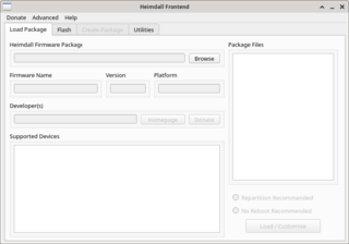 tool for flashing firmware on Samsung Galaxy S devices - Qt GUI