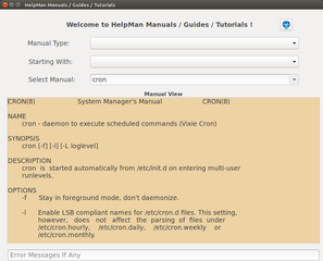 Helpman Select Manual Direct Typing