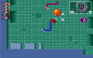 Collect powerups and avoid your opponents' trails
