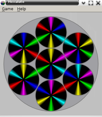 Color matching puzzle