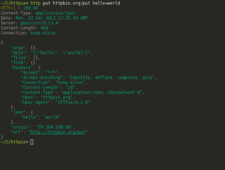 CLI, cURL-like tool for humans