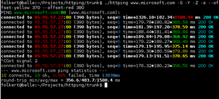 ping-like program for http-requests