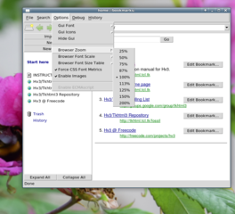 options (when no network connection)