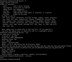 Hardware identification system