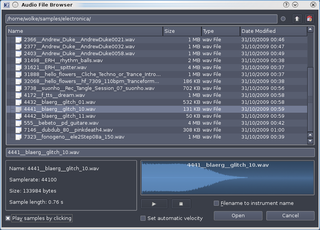 advanced drum machine/step sequencer