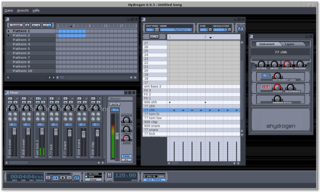 advanced drum machine/step sequencer