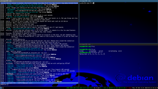 i3wm = irssi +urxvt taken with scrot