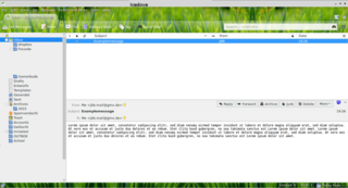 mail/news client with RSS and integrated spam filter support