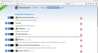 Web browser based on Firefox - Transitional package