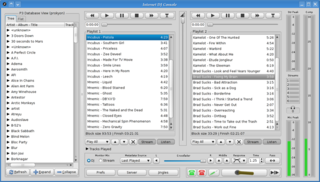 graphical shoutcast/icecast client