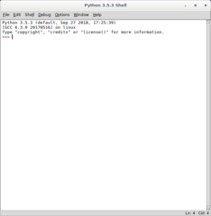 IDE for Python (v3.5) using Tkinter