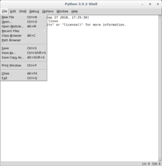 IDE for Python (v3.5) using Tkinter