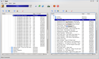 QT based manager for iRiver iFP audio players