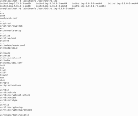 generic modular initramfs generator (core tools)