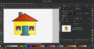 vector-based drawing program