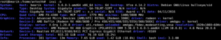 inxi -b (Show basic output, short form)