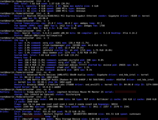 inxi -x ... (others key - extra data)