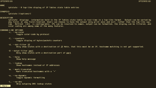 top-like interface to your netfilter connection-tracking table