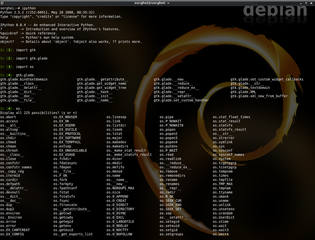 Enhanced interactive Python 2 shell