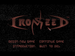 Main game load screen