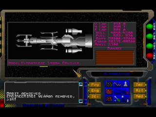 Ship status