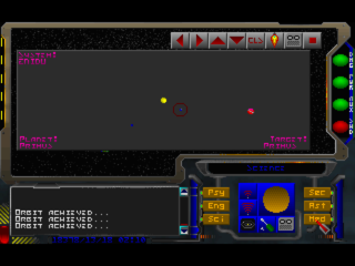 Planetary system view