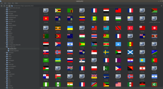 ISO country flags in SVG format