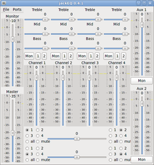 routes and manipulates audio from/to multiple sources