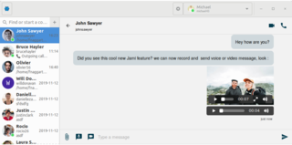 Jami - Audio and Video messaging