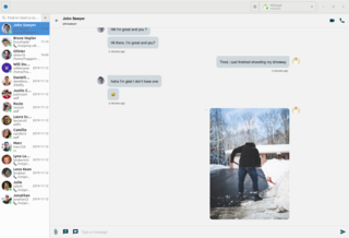 Jammi - Text messaging with emoticons and images
