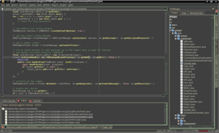 Plugin-based editor for programmers