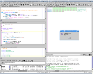 Plugin-based editor for programmers
