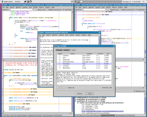 Plugin-based editor for programmers