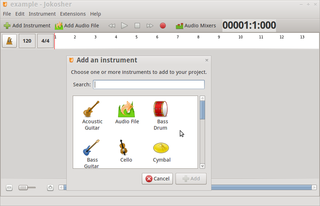 simple and easy to use audio multi-tracker