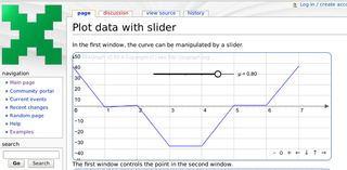 Interactive Geometry with JavaScript