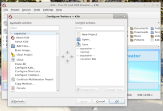 step-by-step - write DVD with k3b (5 from 25)