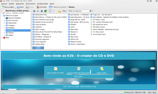 Sophisticated CD/DVD burning application