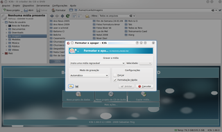 Sophisticated CD/DVD burning application