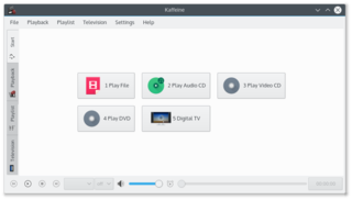 versatile media player for KDE