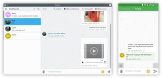 Simple and user-friendly Jabber/XMPP client