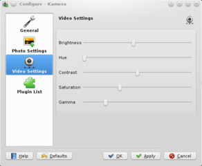 Settings Window